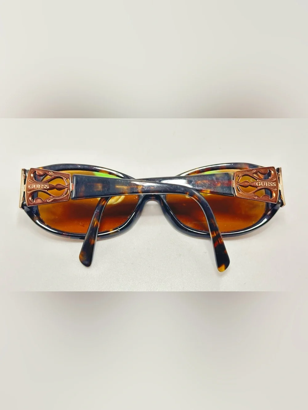 Guess GU6377 Tortoise Oval Sunglasses Frames Only